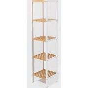 Decopatent® Opbergrek van bamboe hout - Badkamerrek - Schoenenrek - Ke...