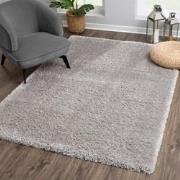 Tapijtenloods Porto Soft Fluffy Vloerkleed Hoogpolig Effen Grijs- 200X...