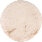 Heaven Fluffy Soft - Vloerkleed Hoogpolig - Effen Tapijt - Beige- 160 ...