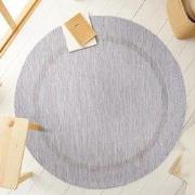 Relax Uni Tuin - Rond Buitenkleed - Indoor & Outdoor - Laagpolig Effen...