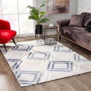 Evra Burano - Modern Vloerkleed - Laagpolig Tapijt - Grijs Blauw- 200x...