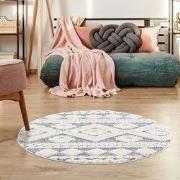Vloerkleed Focus Style - Rond - Hoogpolig - Fluffy  - Scandinavisch - ...