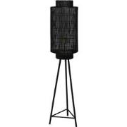 Light & Living - vloerlamp - Gruaro - zwart - metaal - driepoot-lamp -...