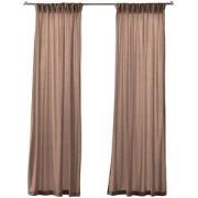 Larson - Velvet Gordijnen - 2.8m x 2.5m - Haken - Roze