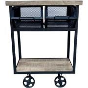 Trolley/BBQ tafel 2 Lades