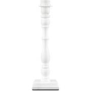 Home sweet home tafellamp Woodi ? 38 cm - wit
