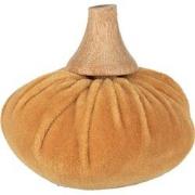 Clayre & Eef Decoratie Pompoen Ø 9x8 cm Oranje Stof