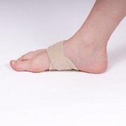Ondersteuning voor voetboog met vleeskleurig kussen 29 x 7 cm - Set va...