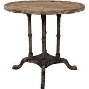 Clayre & Eef Bijzettafel 66x42x64 cm Bruin Hout