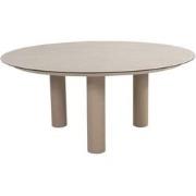 Taste Donato low dining tafel keramiek print latte dia. 160 cm