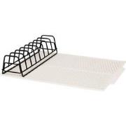 Siliconen Druipmat met Afdruiprek – Antislip Vaatdroogmat Beige – 43,5...