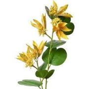 Clayre & Eef Kunstbloem 80 cm Geel Kunststof