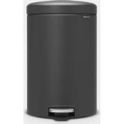NewIcon Pedaalemmer, 20 liter, kunststof binnenemmer - Mineral Infinit...