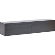 Beliani GLADSTONE - TV-kast-Zwart-Vezelplaat