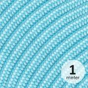 Strijkijzersnoer 3-aderig - per meter - lichtblauw