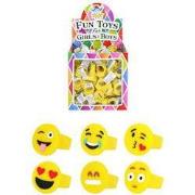 156 Stuks - Kinderringen Smiley's - In Traktatiebox - Ring Smilli - Ui...
