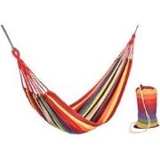 Decopatent® Hangmat  - 1 Persoons Hangmat - Tot 120 KG - Katoen - 190 ...