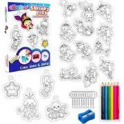 Allerion Krimpfolie Zeemeerminnen Set - 34-delig - Inclusief Accessoir...