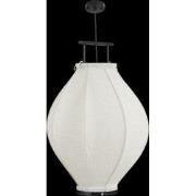 Mica Decorations Hanglamp Pego - 54x54x73 cm - Linnen - Gebroken Wit
