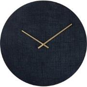 PTMD Emmett Klok - 71x2x71 cm - Ijzer - Zwart