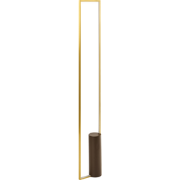 Beliani PATRICIO - Staande lamp-Goud-Aluminium