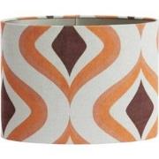 Light & Living - kap - Cookie - oranje - textiel - E27 - 3538522