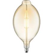 Edison Vintage LED filament lichtbron Carbon - Amber - G180 Ovaal - Re...
