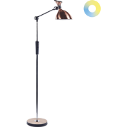Beliani ANDROMEDA - Staande lamp-Koper-Synthetisch materiaal