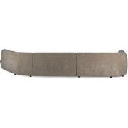 PTMD Lujo Sofa Cream Fiore Fabric 2 Seater Element