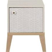 Nachtkastje 1 deurs Alika - Franse productie