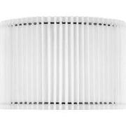 Papieren Gevouwen Lampenkap - Cilindrisch - White - ø30 x 20 cm - E27 ...