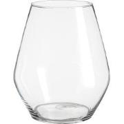 Mica Decorations Vaas Arja - 30x30x35 cm - Glas - Transparant