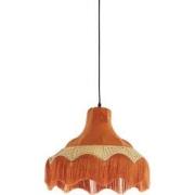 Light & Living - hanglamp - Mizia - oranje - textiel - E27 - 2985990