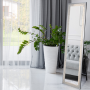 MIRRORS AND MORE MISOU Passpiegel - LED - Staande Spiegel - met verlic...