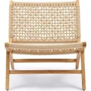 El Nido Outdoor Lounge Chair Ecru