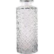 Clayre & Eef Vaas  Ø 5x13 cm Glas Glazen Vaas