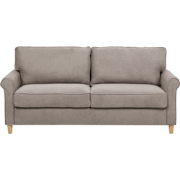 Beliani RONNEBY - Driezitsbank-Bruin-Polyester