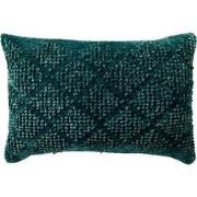 Dutch Decor ELIO - Sierkussen 40x60 cm - Latigo Bay - petrol blauw - D...