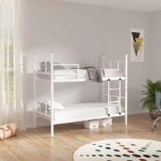 Stapelbed Kinderen - Wit - 190x90 cm