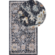 Beliani MALISHKA - Laagpolig-Blauw-Polypropyleen