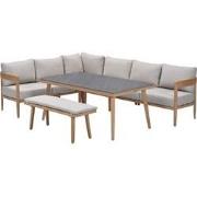 Garden Impressions San Mauro lounge dining set 6-delig - links