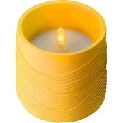 Solar kaars polyresin d10h8 cm 3ass III