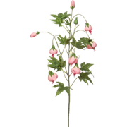 Abutilon spray pink 100 cm kunstbloem zijde nepbloem