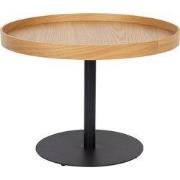 Housecraft Living Yuri Bijzettafel Rond Hout 56x56 cm (M) Eiken