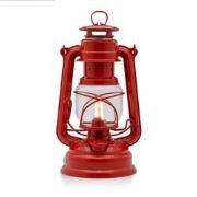 LED Stormlamp 276 robijn rood