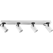 Beliani KLIP - Plafondlamp-Wit-IJzer