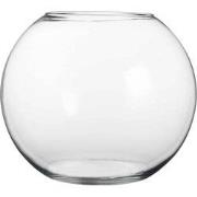 Mica Decorations Babet Vaas Kom - H31 x Ø40 cm - Glas - Transparant