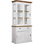 Etienne Vitrinekast  met 2x2 Schuifdeuren en 1 Lade – Ashford & Co
