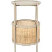 Housecraft Living Makoto Bijzettafel Rond 30x30 cm Zand