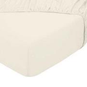 Dubbel Jersey Topper Hoeslaken - Creme - 90x200 cm - Jersey - Villa Pa...